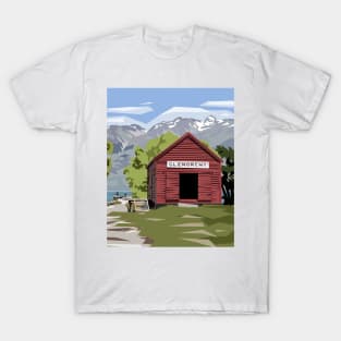 The Glenorchy Red Shed T-Shirt